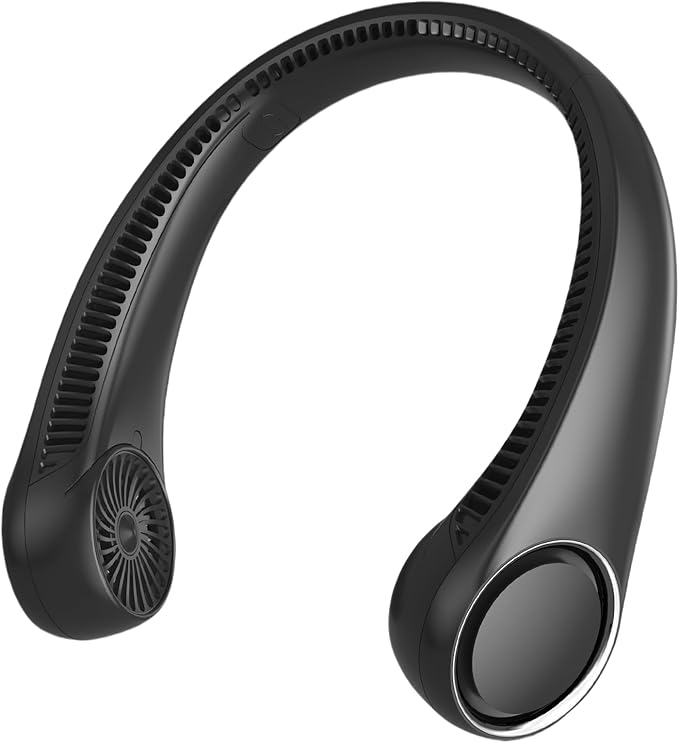 Portable Neck Fan – Hands-Free Bladeless Cooling Fan