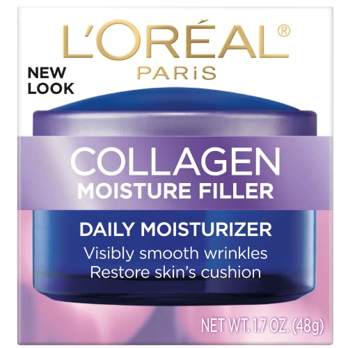 L'Oréal Collagen Moisture Filler Face Cream – 48HR Anti-Aging Moisturizer
