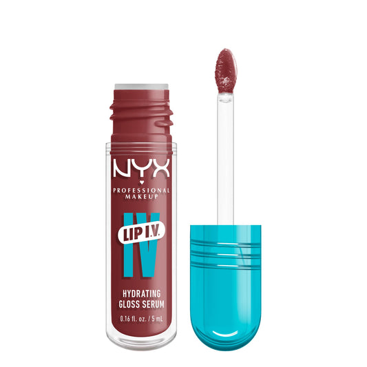 NYX Lip IV Hydrating Gloss Stain – Vitamin-Infused Wet Shine Lip Color