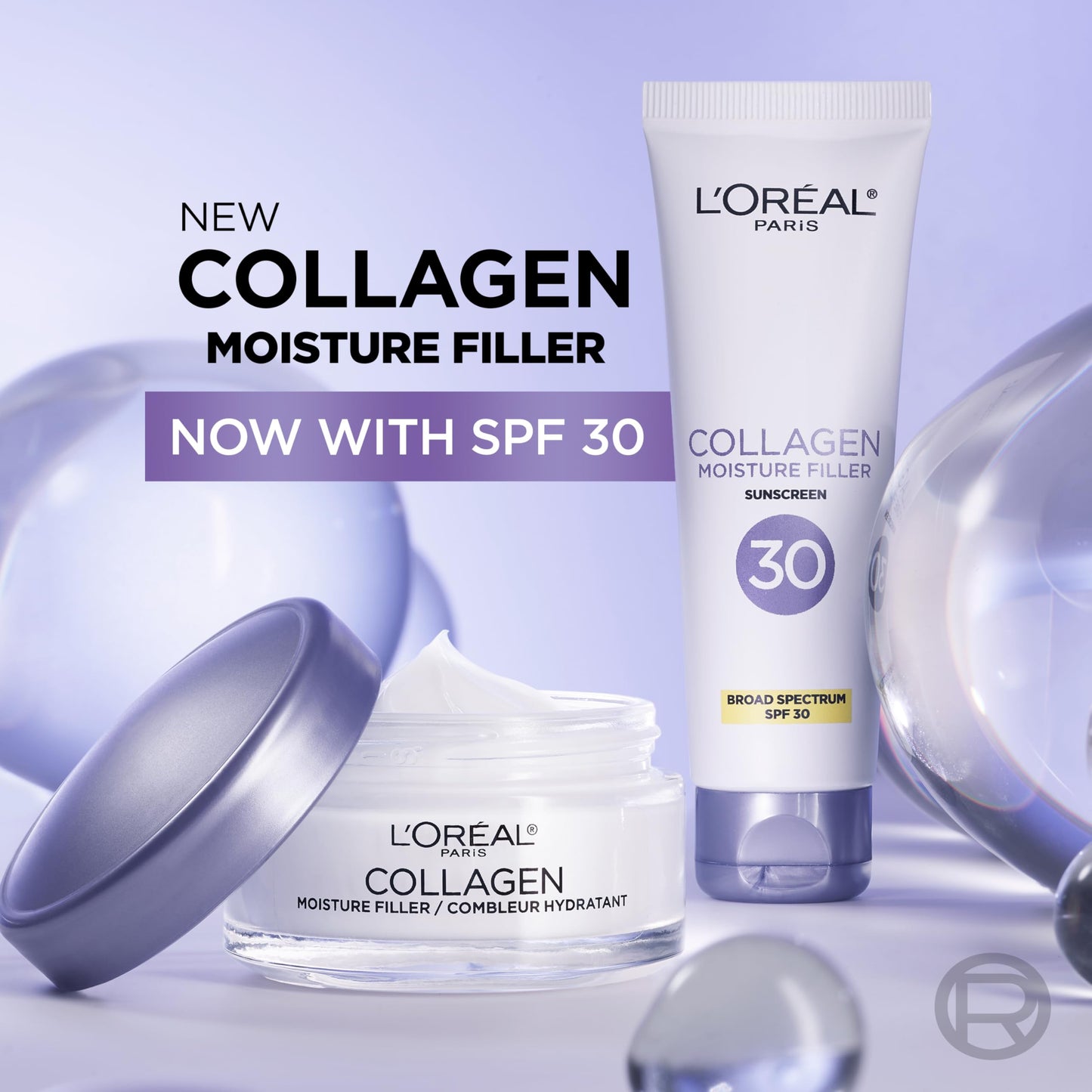 L'Oréal Collagen Moisture Filler Face Cream – 48HR Anti-Aging Moisturizer