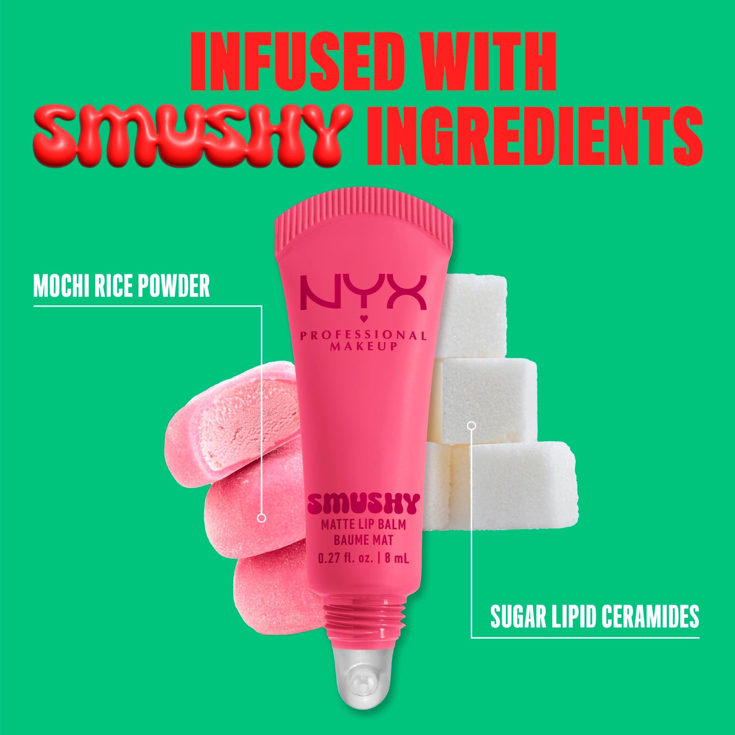 NYX Professional Makeup Smushy Matte Lip Balm