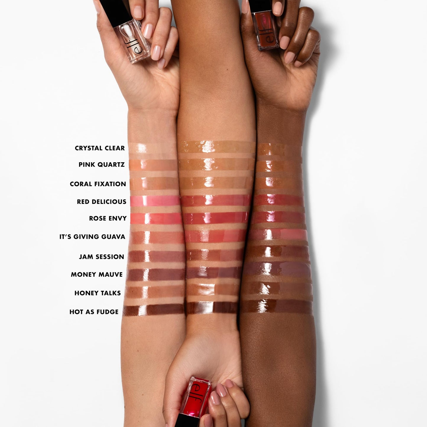 e.l.f. Glow Reviver Lip Oil – Nourishing Tinted Lip Oil, Jam Session